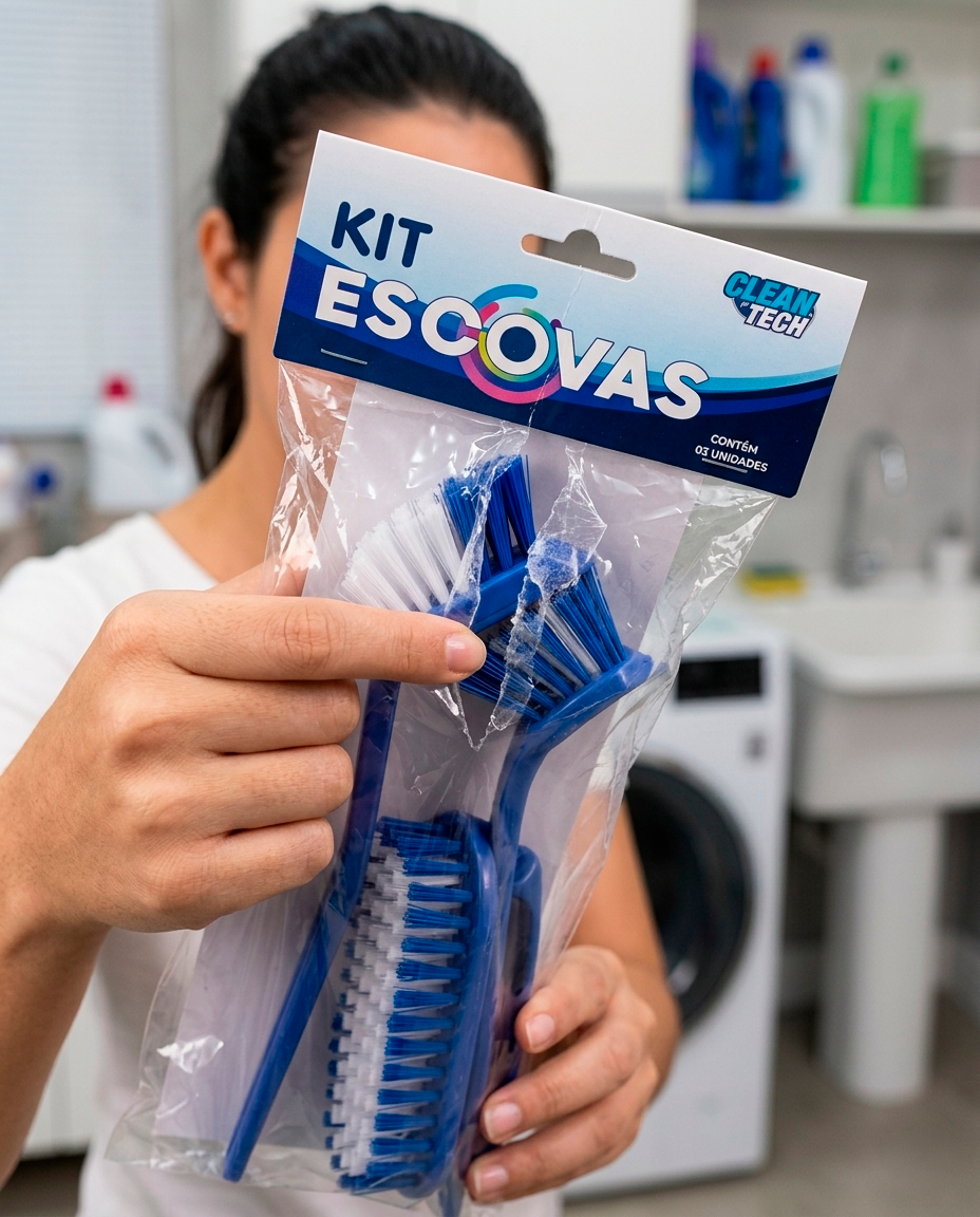 Jogo Escovas 3PCS
