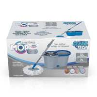 MOP Giratório 13L Cesto INOX