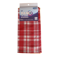 JOGO PANO DE COPA 3PCS 30*30CM 170g/M²