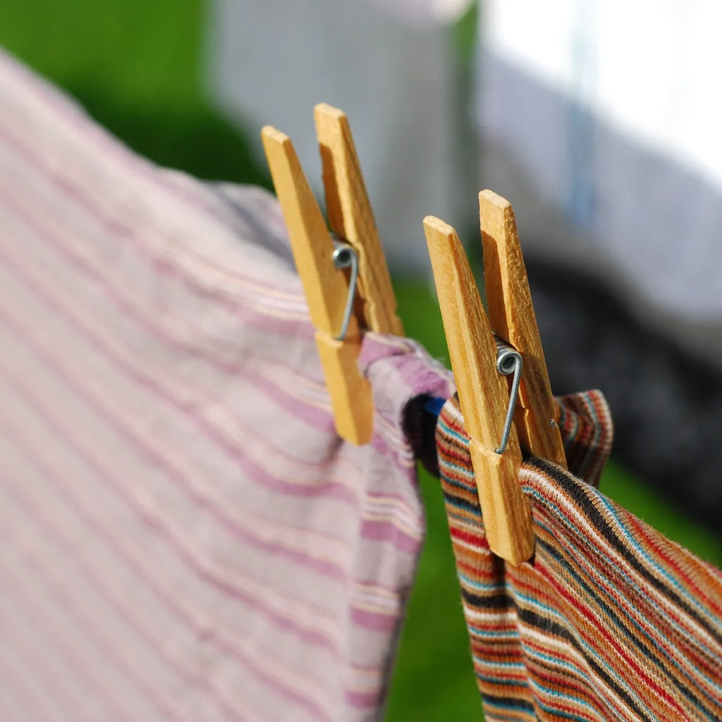 Pretendor de Roupas  20PCS Madeira 7,2*1,3 CM