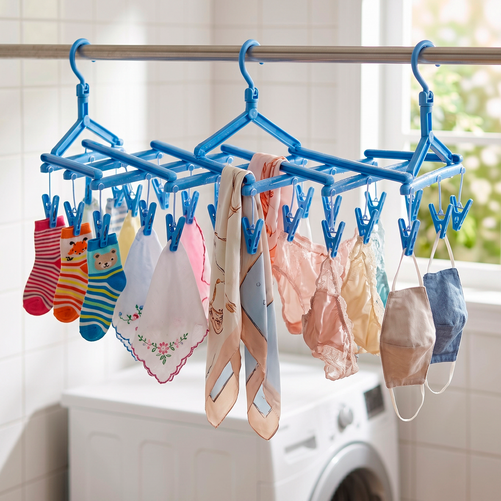Varal Sanfonado com 29 Prendedores 39cm Premium