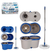 MOP Giratório 13L Cesto INOX