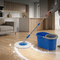 Mop Giratório 8L Cesto Plastico
