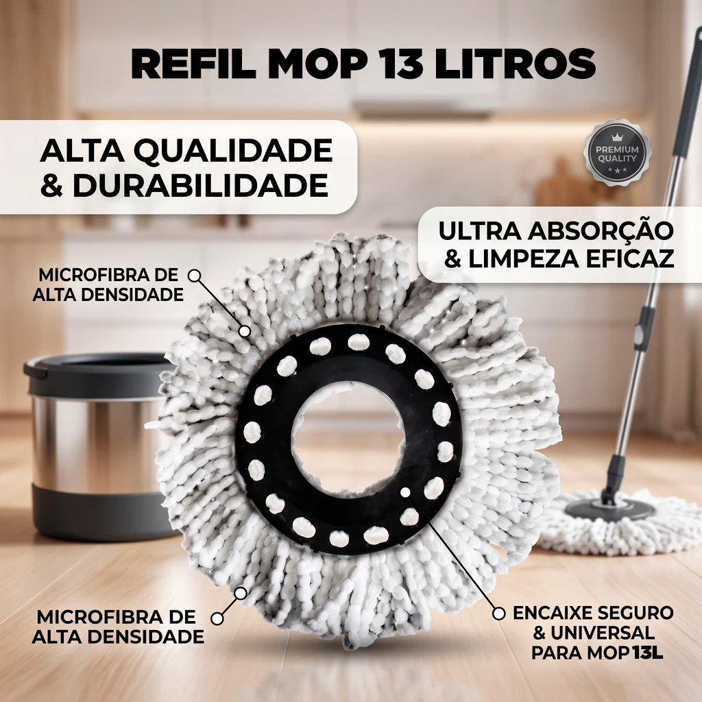 Refil MOP giratório 13L
